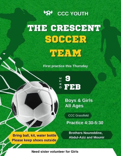 The Crescent Soccer Team