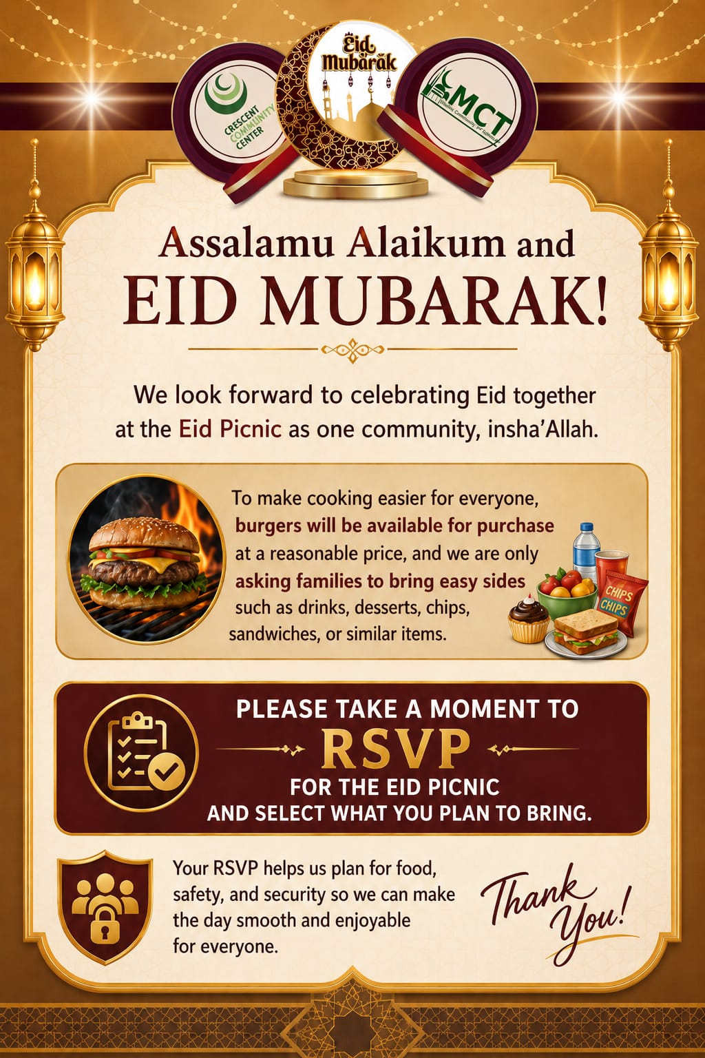 EID Mubarak (Picnic)