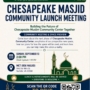 Chesapeake Masjid Community Launch Meeting