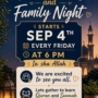 Youth Group & Family Night